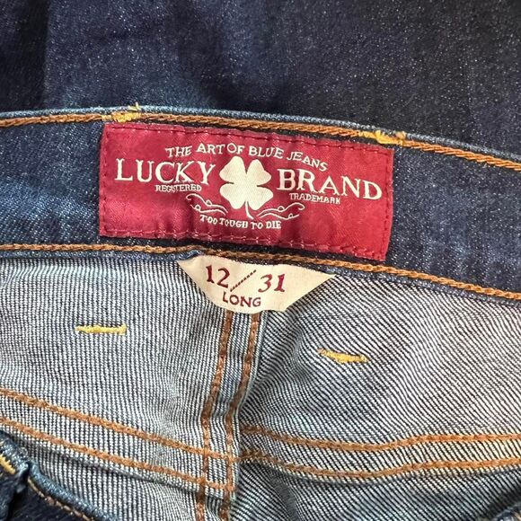 Y2K LUCKY BRAND SOFIA BOOT MID-RISE JEANS 12/31 L - Picture 8 of 8